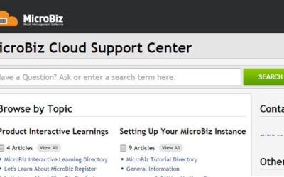 October 2015 – Best Ways to Contact MicroBiz Cloud Support