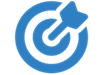 About MicroBiz | MicroBiz Today 3 bullseye arrow solid blue 3
