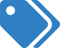 tags solid blue
