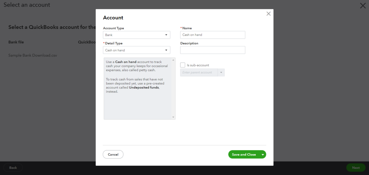 Create New Bank Account Create New Bank Account