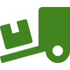 Nursery and Garden Center POS | Point of Sale System Lawn and Garden Store | MicroBiz POS 4 truck loading solid green