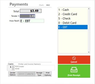 EBT_SNAP Payments 320 EBT SNAP Payments 320