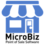 MicroBiz Windows POS System Blue-Black on Clear Text 150px MicroBiz Windows POS System Blue Black on Clear Text