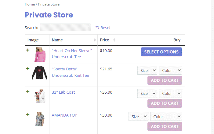Private uniform pos stores 1