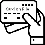 Integrated Payments | Payment Processing | MicroBiz Cloud POS 3 debit card on file