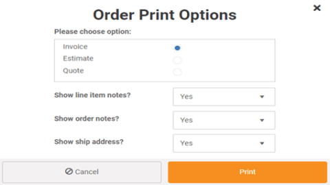 Appliance Store POS System | Point of Sale System for Appliance Store | MicroBiz POS 3 Printed Quotes Estimates Invoices 480x270 1
