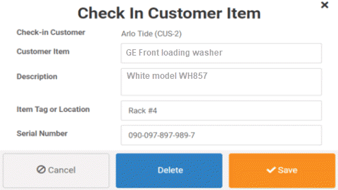 Appliance Store POS System | Point of Sale System for Appliance Store | MicroBiz POS 2 Repairing Customer Items in POS MicroBiz 480x270 1