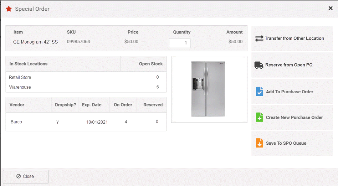 Special Order MicroBiz Best Cloud POS 1080